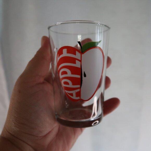 Arc International Luminarc Conique Apple Juice Graphic Glass Mid Century Tumbler - Picture 7 of 7